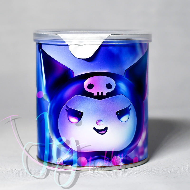 gepersonaliseerde kuromi pringles traktatie vooraanzicht van jej hobby.