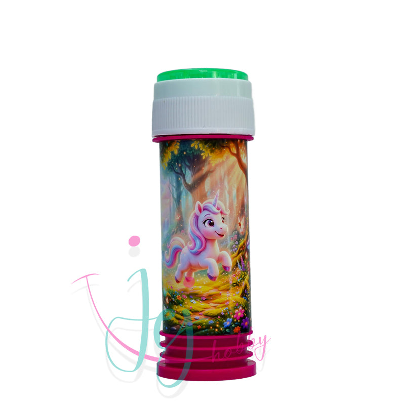 gepersonaliseerde unicorn bellenblaas uitdeelcadeau