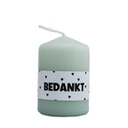 mini geur kaarsje glad