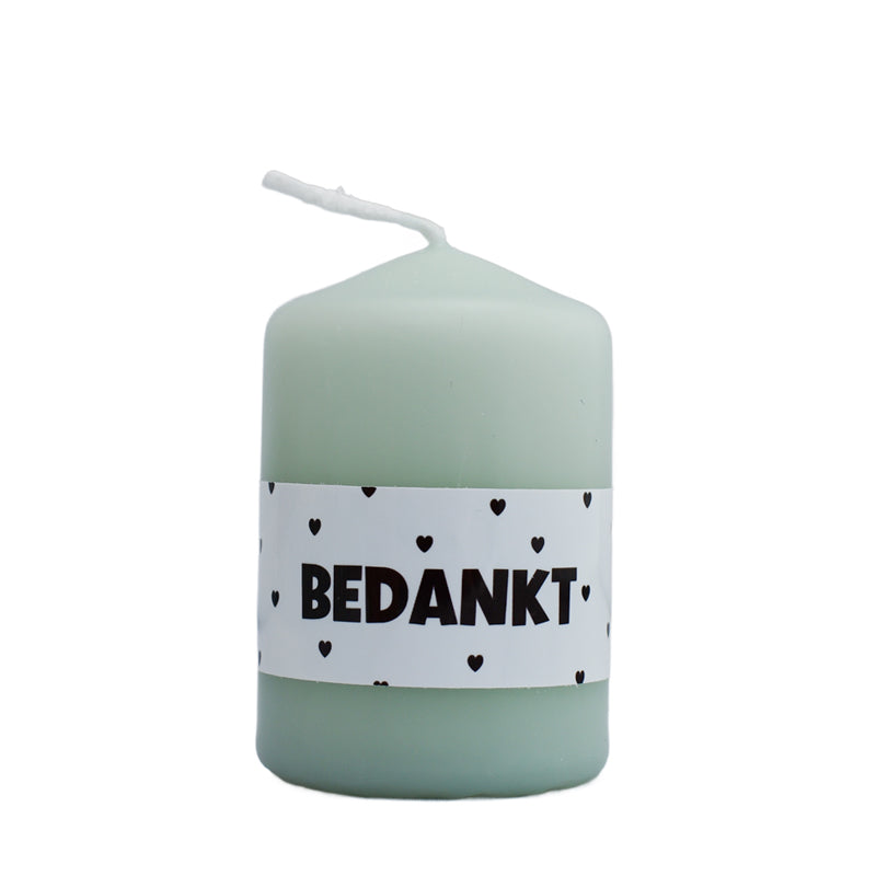 mini geur kaarsje glad
