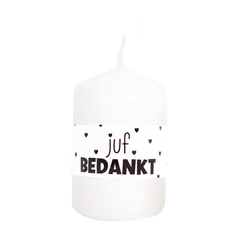 mini geur kaarsje glad