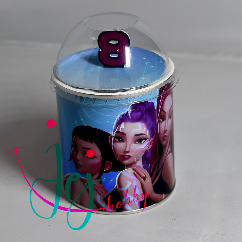 Kpop Huntrix Pringles traktatie met Dome