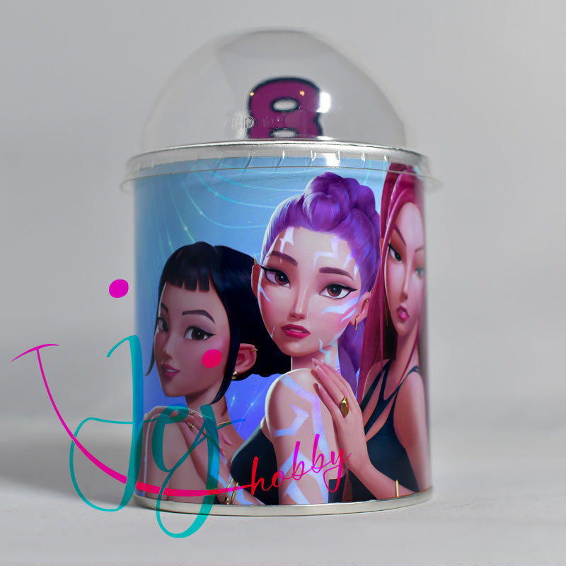 Kpop Huntrix Pringles traktatie met Dome