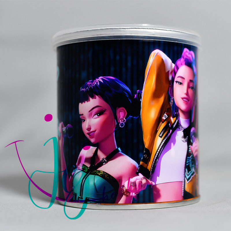 Kpop Huntrix Pringles traktatie