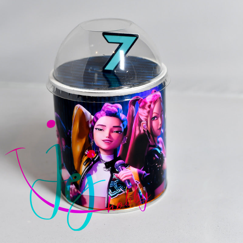 Kpop Huntrix Pringles traktatie met Dome