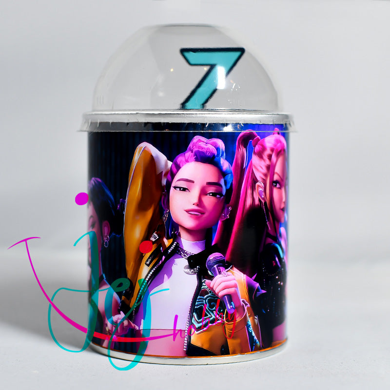 Kpop Huntrix Pringles traktatie met Dome