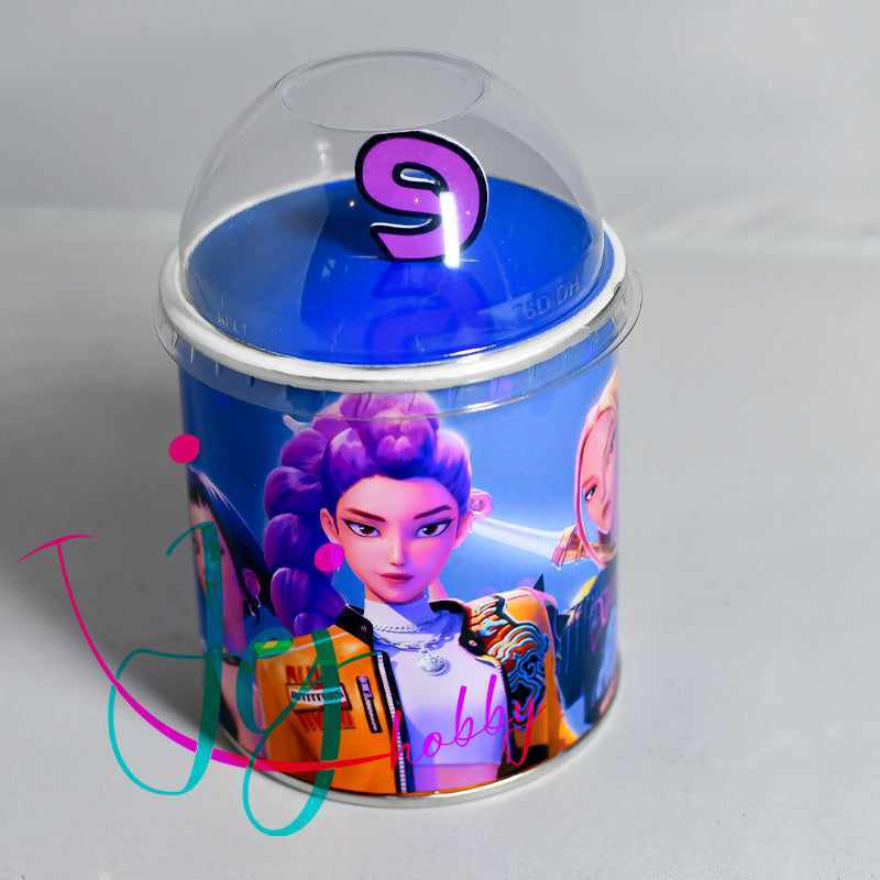 Kpop Huntrix Pringles traktatie met Dome