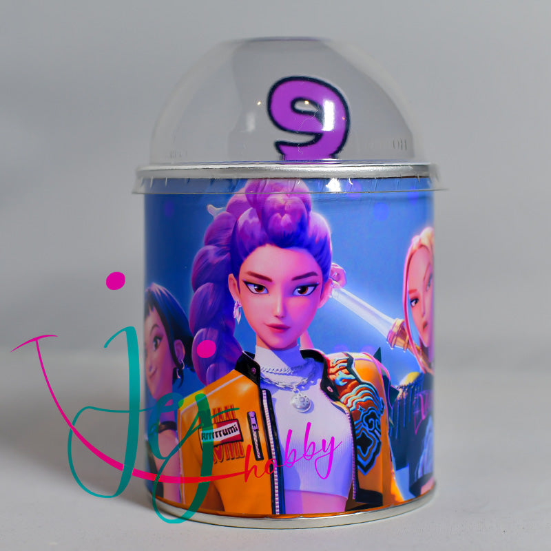 Kpop Huntrix Pringles traktatie met Dome