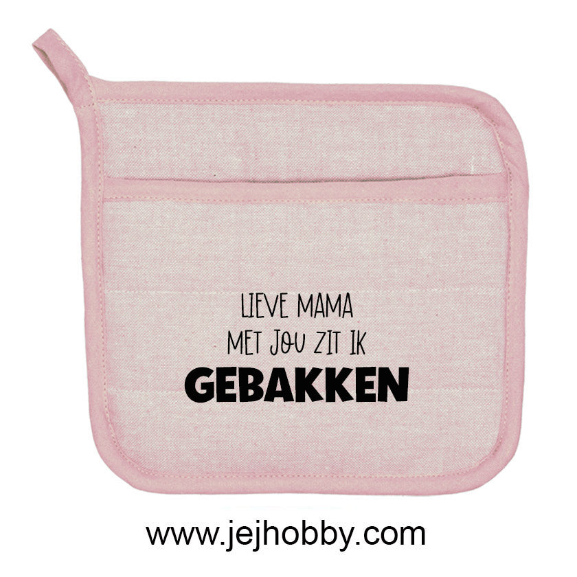Pannenlap met jou zit ik gebakken