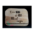 Houten plankje ik hout van jou
