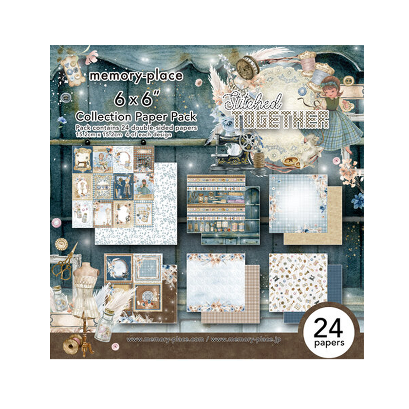 mp-61417, memory place, paper pack stiched together, jej hobby