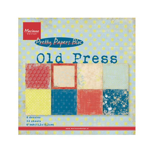 Pretty papers bloc Marianne Design Old Press