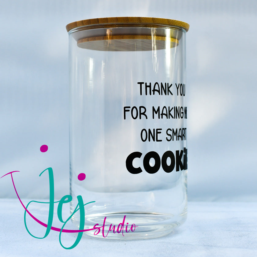 Thank you for making me one smart cookie