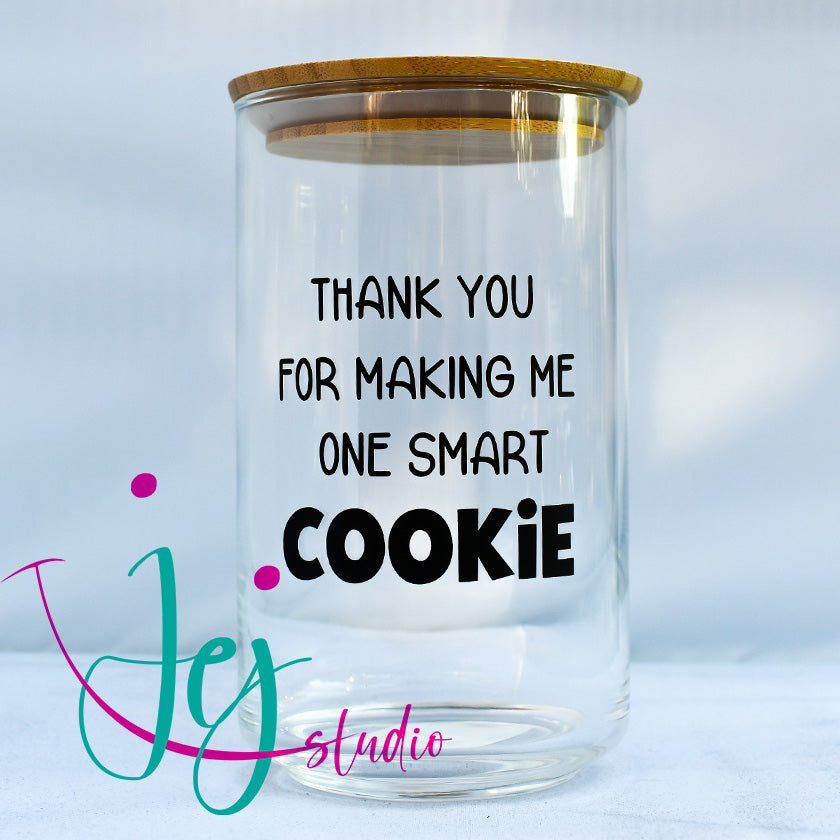 Thank you for making me one smart cookie