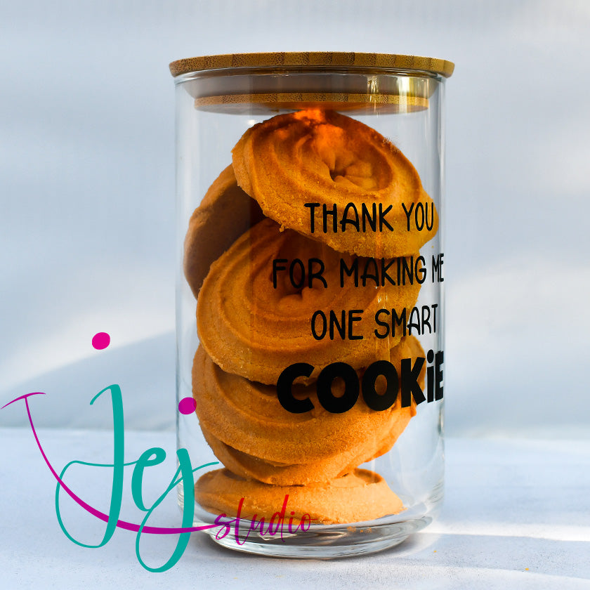 Thank you for making me one smart cookie