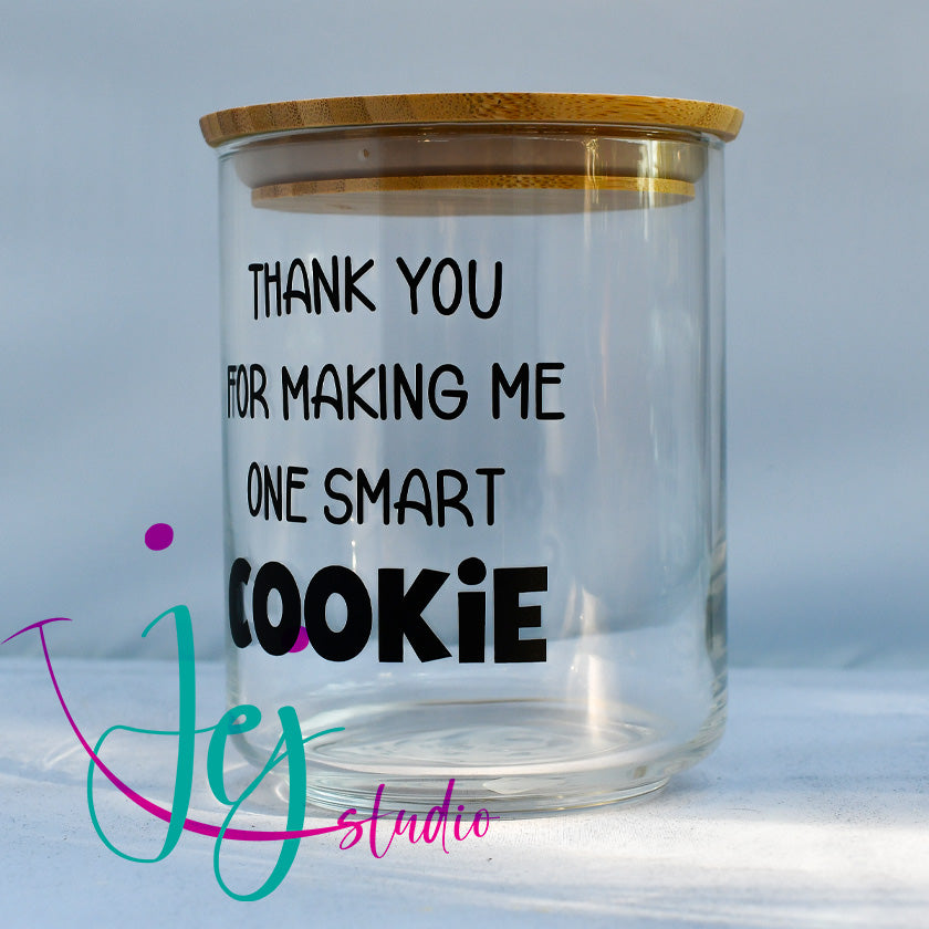 Thank you for making me one smart cookie