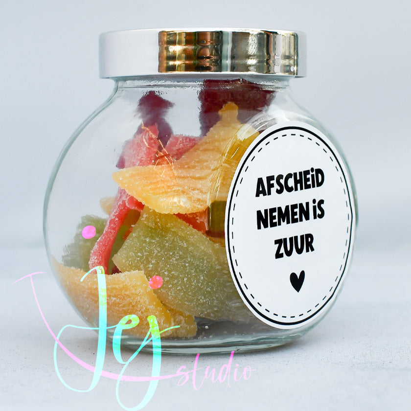 Afscheid nemen is zuur