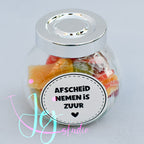 Afscheid nemen is zuur