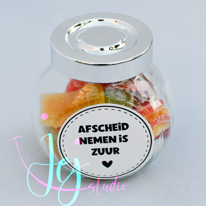 Afscheid nemen is zuur