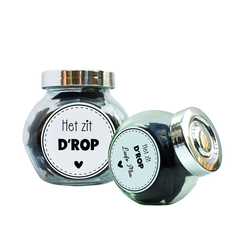 potje het zit d'rop. Ook mogelijk om het te personaliseren. Leuk om te geven als juffen cadeau. Als bedankje voor de coach enz.
