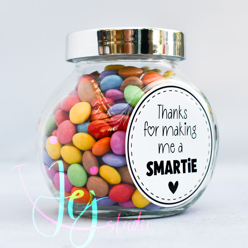 Thanks for making me a smartie