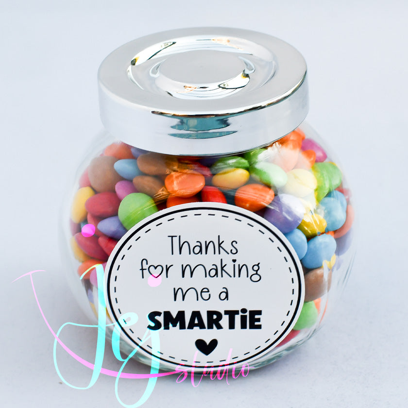Thanks for making me a smartie