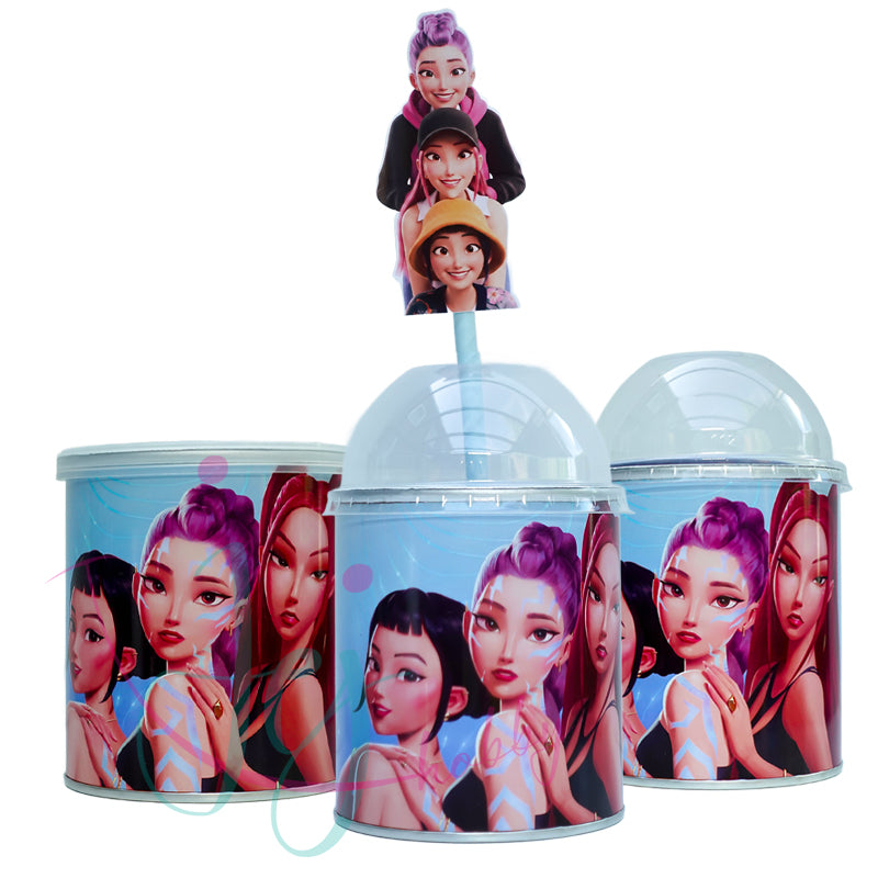 traktatie kpop golden party pringles voor schooltraktatie. Verkrijgbaar in 3 verschillende varianten.
