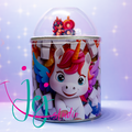 Unicorn chips traktatie met dome
