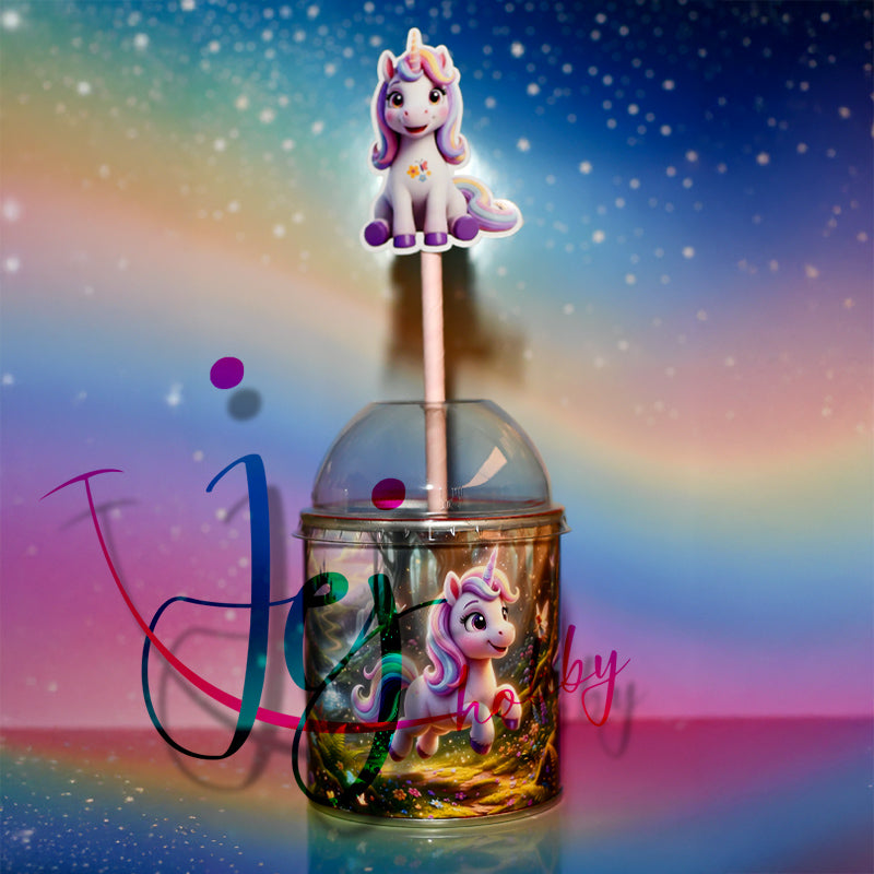 Gepersonaliseerde Unicorn Chips Schooltraktatie