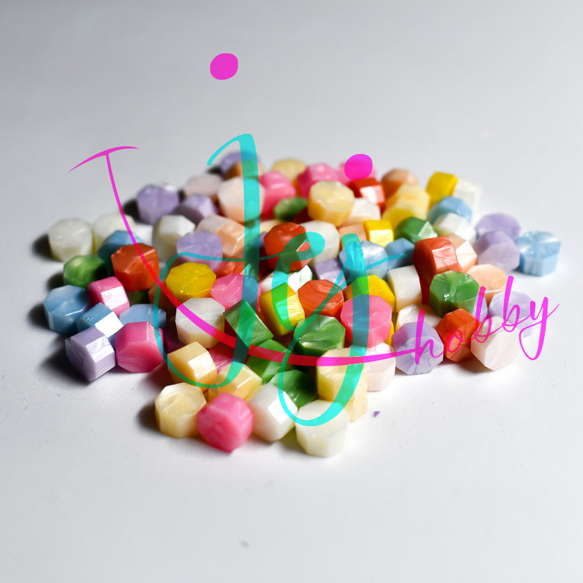 wax beads macaron